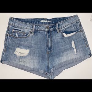 Denim shorts!